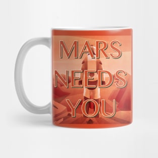 Mars Needs You Mug